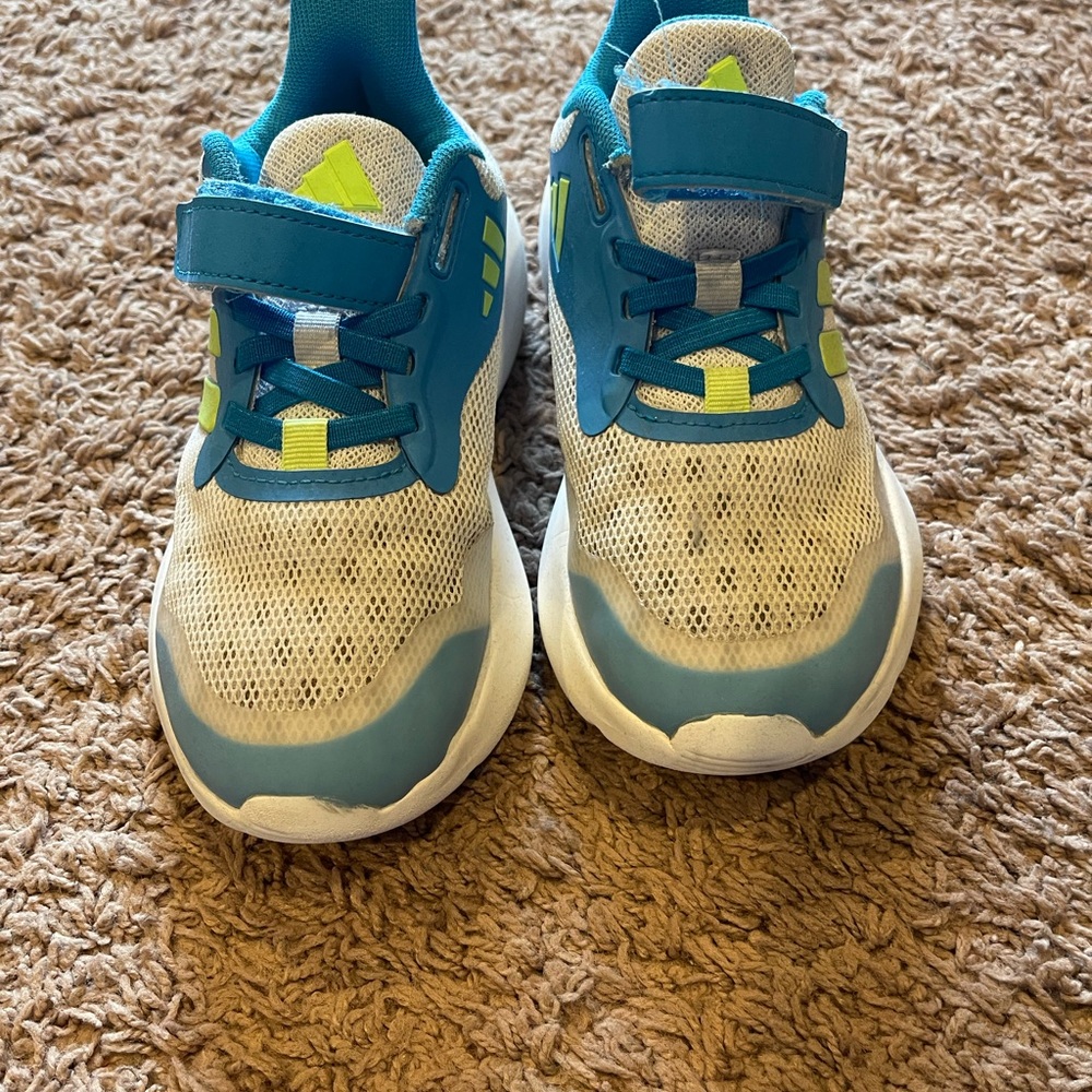 adidas Kids Blue and Gray Sneakers